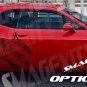 Demon  CAST VINYL DECAL KIT GRAPHICS  Stripe Challenger Pitchfork Custom MOPAR M Dodge SRT 840 HP
