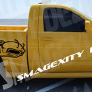 PASSENGER side REFLECTIVE Decal Graphic SRT SUPER RUMBLE BEE HEMI DODGE MOPAR