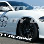 Driver Side REFLECTIVE  CAST VINYL DECAL KIT GRAPHICS CHARGER MOPAR SCAT PACK BEE HONEYCOMB SRT