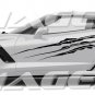 2015-19 CORVETTE C7 GLOSS BLACK Graphic DECAL slash scratch rip tear z06 zr1