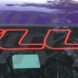 RED HELLCAT WINDSHIELD DECAL STICKER GRAPHICS BANNER DODGE CHALLENGER SRT MOPAR