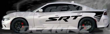 Custom CHARGER Decal Graphic Vinyl Hellcat 2018 MOPAR SRT HEMI HOCKEY Scat Pack