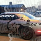 HUGE TRIBAL  CAST VINYL DECAL KIT GRAPHICS  CHALLENGER MOPAR SRT HELLCAT LOGO COMBO HEMI