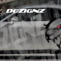 HUGE TRIBAL  CAST VINYL DECAL KIT GRAPHICS  CHALLENGER MOPAR SRT HELLCAT LOGO COMBO HEMI