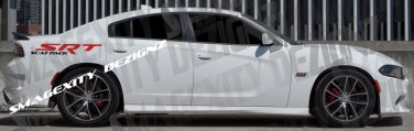 Custom Decals Graphics Vinyl Charger SRT HEMI 392 Scat Pack REFLECTIVE Mopar 6.4