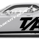 HUGE REFLECTIVE Challenger T/A TA Vinyl Graphic Decal Mopar HEMI 392 Plus 6.4L
