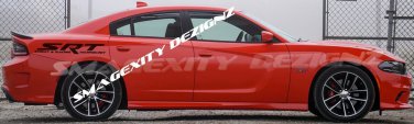 Decals Vinyl Graphics Charger SRT MOPAR HEMI 392 Scat Street & Racing Technology