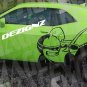 HUGE custom REFLECTIVE CAST VINYL DECAL KIT GRAPHICS CHALLENGER SCAT PACK BEE & SRT LOGO MOPAR