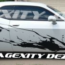 Splash SPLATTER CAST VINYL DECAL KIT GRAPHICS  CHALLENGER MOPAR SRT HELLCAT HEMI 392 SHAKER RT