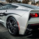 REFLECTIVE 2014-2018 CORVETTE C7 STINGRAY CAST VINYL DECAL KIT GRAPHICS Grand Sport ZR1 Z06 TRIBAL