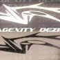 REFLECTIVE BLACK HUGE 2018 CAST VINYL DECAL KIT GRAPHICS CHARGER SRT SUPER BEE HEMI 2015 -2023