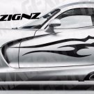 2014-2017 VIPER SRT GT CUSTOM CAST VINYL DECAL KIT GRAPHICS  STRIPES TRIBAL DODGE