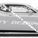 CUSTOM Decal Graphic Vinyl SRT HEMI MOPAR CHALLENGER Scat Pack ORIGINAL FONT 392