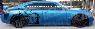 2006-2010 REFLECTIVE custom CAST VINYL DECAL KIT GRAPHICS  CHARGER MOPAR SRT SCAT PACK SUPER BEE