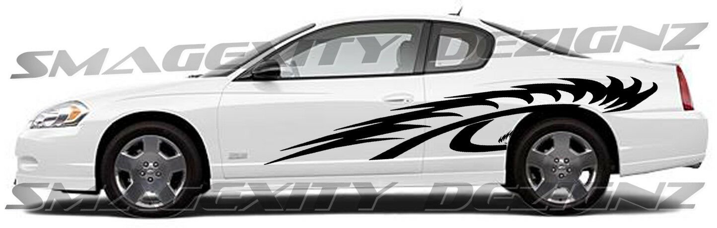 REFLECTIVE Tribal CAST VINYL DECAL KIT GRAPHICS CUSTOM Vinyl 2006-2007 ...