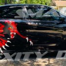 Custom CAST VINYL DECAL KIT GRAPHICS  FOR Charger Lunging Hellcat Cast Vinyl Colored Cat Body