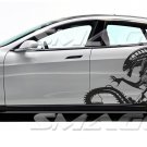 TESLA MODEL S DECALS GRAPHICS CAST VINYL KIT TRIBAL XENOMORPH ALIEN RIPLEY PLAID EV