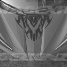 8yr Vinyl DETAILED KIT Jake Skull CORVETTE C8 STINGRAY GRAPHIC Split Hood Decal Stripe