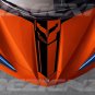 8yr Vinyl DETAILED KIT Jake Skull CORVETTE C8 STINGRAY GRAPHIC Split Hood Decal Stripe
