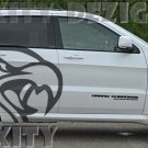REFLECTIVE BLACK Decals Graphics kit TRACKHAWK MOPAR SRT HELLCAT HEMI 392 JEEP TRACK HAWK