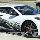 CORVETTE C8 STINGRAY CAST VINYL DECAL KIT GRAPHICS TRIBAL