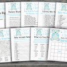 Teddy bear baby shower games package,Bear baby shower games package,9 Games,INSTANT DOWNLOAD-212