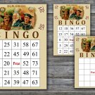 Cigar party bingo card,Cigar theme bingo card,60 Printable bingo card--102