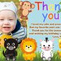 Jungle Safari Animals invitation,Safari animals invite,Safari animals thank you card FREE--120