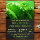 Snake birthay invitation,Snake birthay invite,Snake thank you card FREE--164