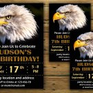 Eagle birthday invitation,Eagle birthday invite,eagle scout birthday invitation
