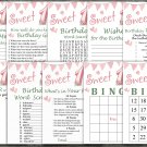 16th Birthday Games package,Adult Birthday Games,Womens birthday,9 Birthday Games,INSTANT DOWNLOAD