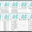 30th Birthday Games package,Adult Birthday Games,Womens birthday,9 Birthday Games,INSTANT DOWNLOAD
