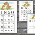 Dinosaur bingo game,Dinosaur bingo cards,birthday bingo,60 Printable card,INSTANT DOWNLOAD--369