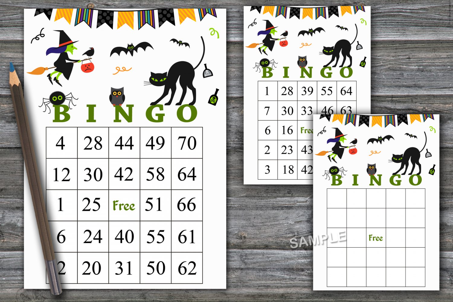 Bingo de halloween