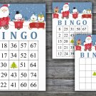 Christmas bingo game,Santa bingo game,Christmas Party bingo,Holiday Bingo,INSTANT DOWNLOAD--8