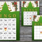 Christmas bingo game,Christmas tree bingo,Christmas Party bingo,Holiday Bingo,INSTANT DOWNLOAD--30