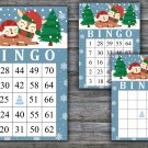 Christmas bingo game,Christmas deer bingo,Christmas Party bingo,Holiday Bingo,INSTANT DOWNLOAD--39