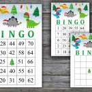 Christmas bingo game,Christmas dinosaur bingo,Christmas Party ,Holiday Bingo,INSTANT DOWNLOAD--41