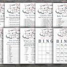 Cat or Kitten baby shower games package,Cat baby shower games package,9 Games,INSTANT DOWNLOAD-340