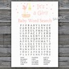 Stork nest Baby Shower Word Search Game,Stork nest Baby shower games,INSTANT DOWNLOAD--211