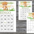 Cute Tiger bingo game,Tiger bingo card,birthday bingo games,60 Printable card,INSTANT DOWNLOAD--311