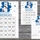 Polar bear bingo game,bear bingo,birthday bingo games,60 Printable card,INSTANT DOWNLOAD--280