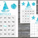 Under the sea bingo game,Nautical bingo card,birthday bingo,60 Printable card,INSTANT DOWNLOAD--218
