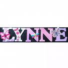 Butterfly Themed Wooden Wall Letters