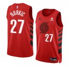 Men's Portland Trail Blazers #27 Jusuf Nurkic Red Statement Edition Stitched Basketball Jersey
