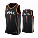 Men's Phoenix Suns #1 Devin Booker Balck Stitched Basketball Jersey