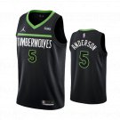 MEN'S ADULT Minnesota Timberwolves #5 Kyle Anderson Black Statement Edition Basketball Jersey
