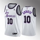 MEN'S ADULT Los Angeles Lakers #10 Max Christie White City Edition Stitched Basketball Jersey