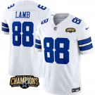 Men's Dallas Cowboys #88 CeeDee Lamb White Football Stitched Jersey