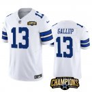 Men's Dallas Cowboys #13 Michael Gallup White 2023 F.U.S.E. Football Stitched Jersey
